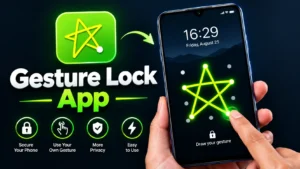 Gesture Lock Screen App